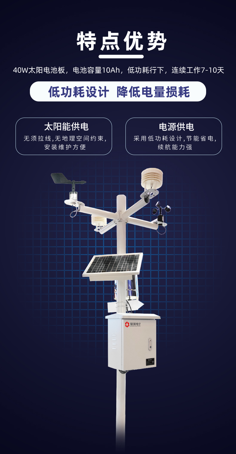 氣象環境監測系統特點優勢