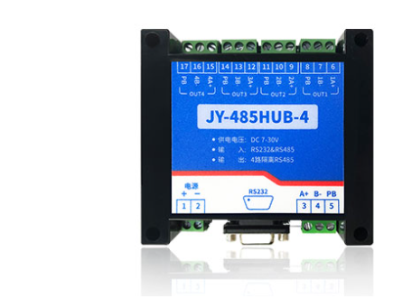 JY-485HUB-4集線器設備 JY-485HUB-4集線器設備