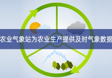 農業氣象站為農業生產提供及時氣象數據